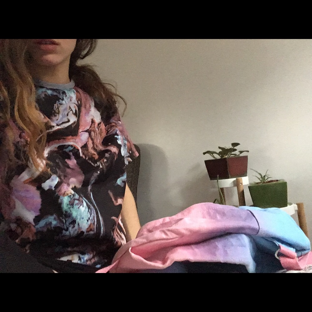 Marble design T-Shirt